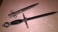 нож сабя-кама с ножница-метални-38х11см-внос швеицария, снимка 7