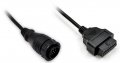 Кабел-преходник от Mercedes (Sprinter) 14 pin мъжки към 16 pin OBD2, за Autocom / Delphi и др. , снимка 2