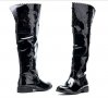 Дамски стилни ботуши в черен цвят, снимка 1 - Дамски ботуши - 23990880