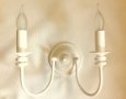 Винтидж класика-бял полилей за хол,всекидневна ,шаби шик лампа,модерно осветление, снимка 11