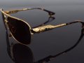 Слънчеви очила Chrome Hearts Buek Gold, снимка 3