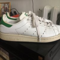 оригинални кожени маратонки Adidas Stan Smith, снимка 4 - Детски маратонки - 25361703