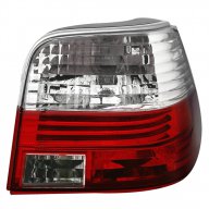VW Golf 4 - кристални стопове хром и червено – Depo (FK) , снимка 2 - Части - 11753526