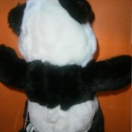 Плюшена панда-33 см+подарък малка пластмасова панда, снимка 6 - Плюшени играчки - 10678870