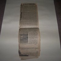 "Сузи се подхлъзва" вестникарска подшивка от 1942г., снимка 1 - Други ценни предмети - 19161209