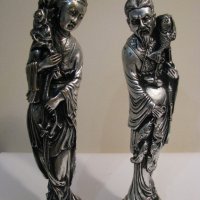 статуетки фигури 2 бр, снимка 1 - Антикварни и старинни предмети - 20913961