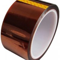 Полиамидна лента ( Kapton tape ) за използване при 3D принтери 20мм и 40 мм ширина 30 метра дължина, снимка 2 - Принтери, копири, скенери - 24214594