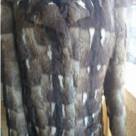  Палто от естествен косъм Лисица, снимка 1 - Палта, манта - 16630110