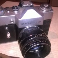 zenit b-made in ussr-ретро фотоапарат+кожен кобур, снимка 2 - Фотоапарати - 21759364