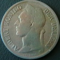 1 франк 1924, Белгийско Конго, снимка 2 - Нумизматика и бонистика - 21204013