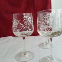ретро чаши за вино или ракия, снимка 4 - Антикварни и старинни предмети - 19828536