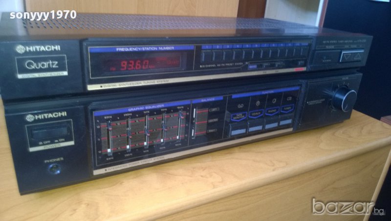  hitachi hta-d30-stereo receiver-нов внос от франция, снимка 1
