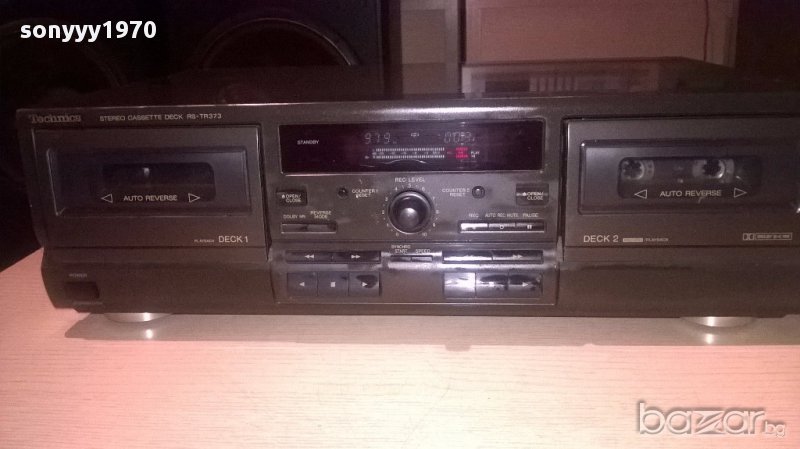 Technics rs-tr373 deck-made in japan-внос швеицария, снимка 1