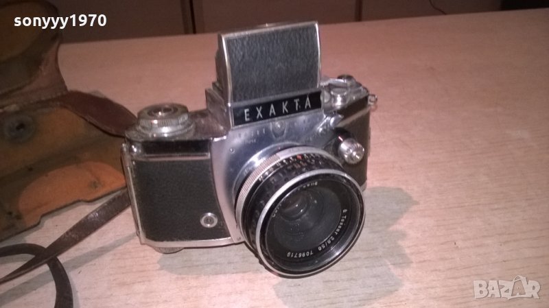 exakta carl zeiss-колекционерски рядък апарат, снимка 1