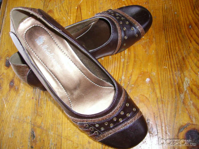 Нови дамски обувки с нисък ток номер 37 -  15 лв., снимка 1