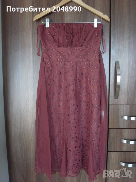 Продавам елегантна дамска рокля, цвят бордо, нова, марка Coast размер UK 8/ EU 36/ S , снимка 1