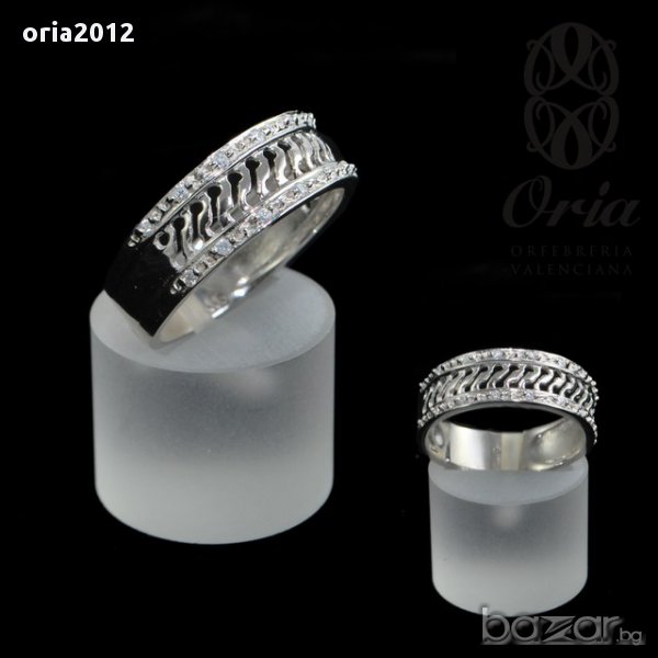 сребърен пръстен 15, снимка 1