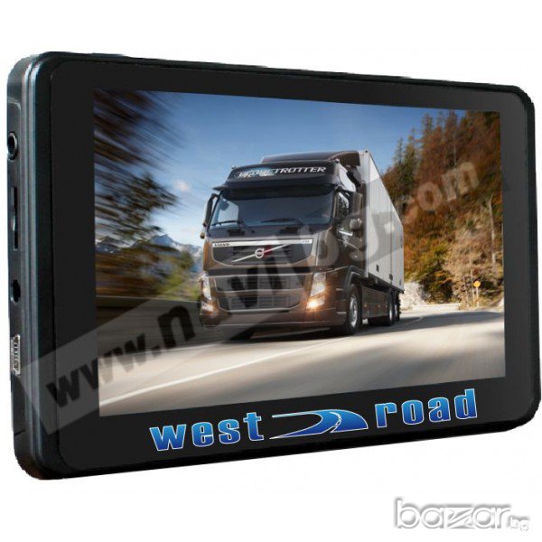 GPS НАВИГАЦИЯ WEST ROAD WR-5070 HD EU ЗА КАМИОН/КОЛА, снимка 1