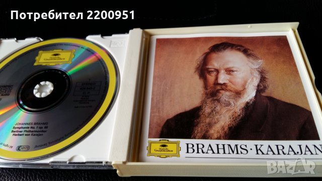 J. BRAHMS , снимка 2 - CD дискове - 24475985