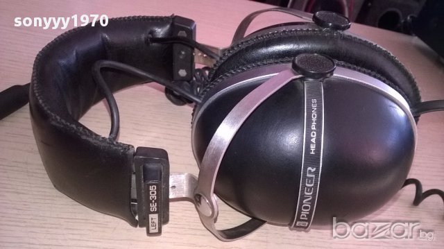 Pioneer se-305 stereo headphones-внос швеицария, снимка 4 - Тонколони - 13033653