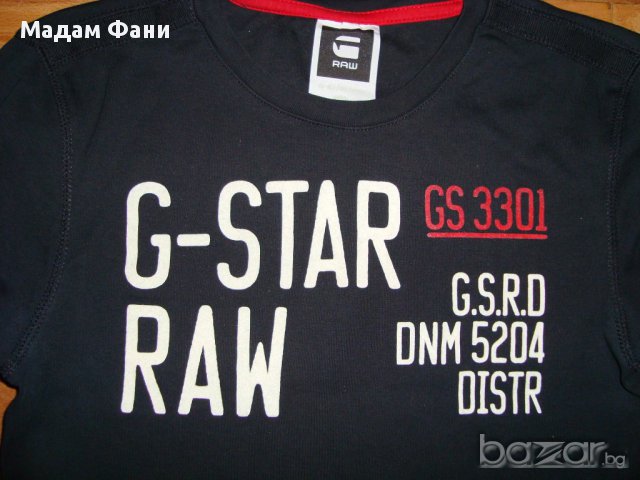 Оригинална блузка G-star S, снимка 1 - Блузи - 12661070