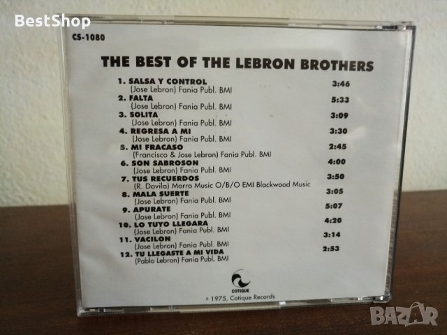 Lebron Brothers - The best of Lebron Brathers, снимка 2 - CD дискове - 22662946