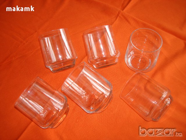 Кристални негравирани чаши, Кварц Сливен , снимка 2 - Чаши - 10492456