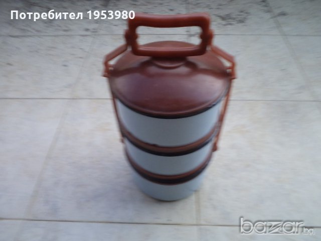 Стара кутия за пренос на храна, снимка 1