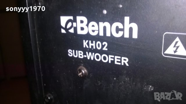bench kh-02 active subwoofer-38х36х26см-внос швеицария, снимка 13 - Тонколони - 24751535