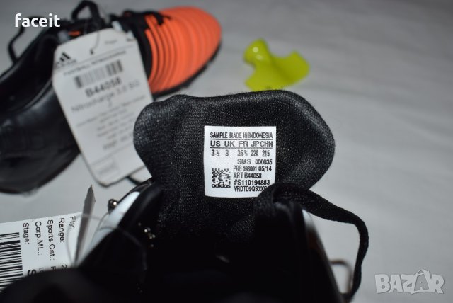 Adidas - Nitrocharge 3.0 SG Junior - ном. 35 - 100% Оригинални бутонки, снимка 10 - Маратонки - 21702232
