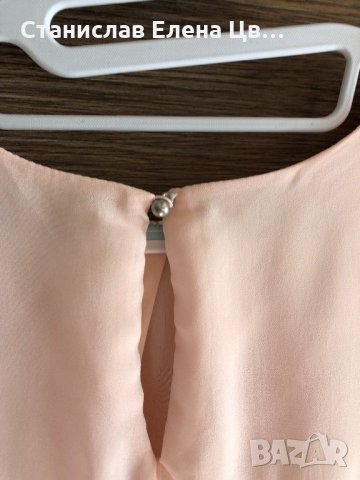 Бледо розова рокля, снимка 3 - Рокли - 26164718