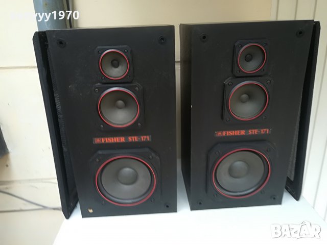 fisher model ste 171-2x60w-germany-внос швеицария, снимка 2 - Тонколони - 25882808