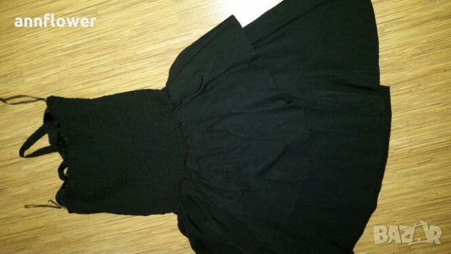 Черна рокля H&M, снимка 8 - Рокли - 24880024