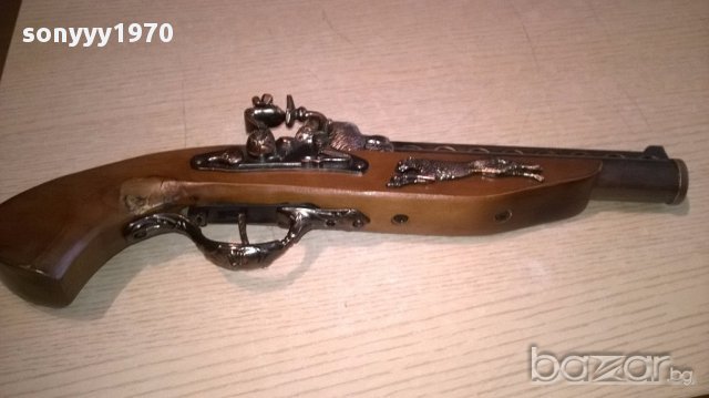 АНТИКА-Пищов-запалка-ретро колекция-40х15см-внос швеицария, снимка 10 - Антикварни и старинни предмети - 18136968