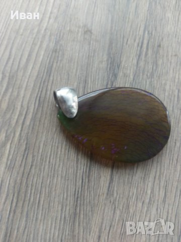 Висулка от ахат, снимка 5 - Колиета, медальони, синджири - 18905641