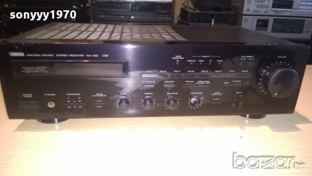yamaha rx-450 receiver/japan-внос швеицария, снимка 2 - Ресийвъри, усилватели, смесителни пултове - 10712322