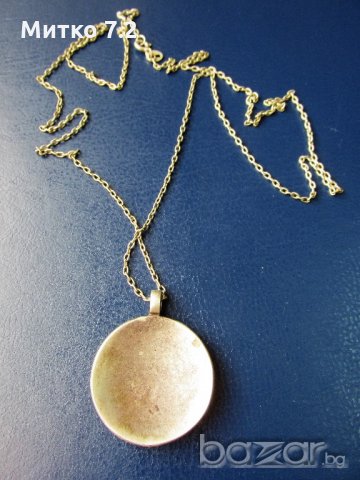 сребърен медальон - 15, снимка 6 - Колиета, медальони, синджири - 21121103