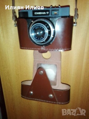 Колекционерски Съветски Фотоапарат "Смена 7", снимка 5 - Фотоапарати - 24853321