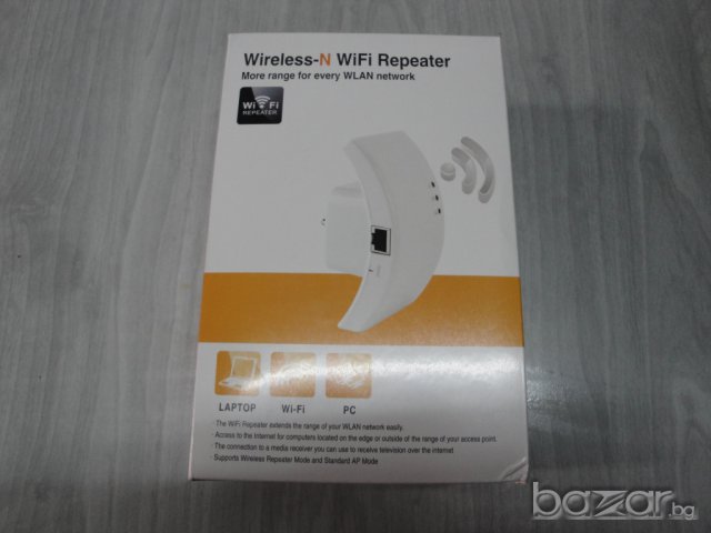НОВ NEW Дупликатор на безжичен интернет сигнал Wi-Fi  N 2.4 GHz , снимка 2 - Рутери - 6615572