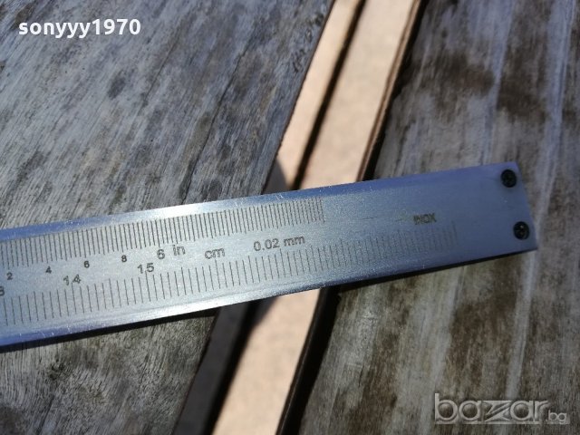 шублер 23см-внос швеицария, снимка 7 - Измервателни инструменти - 20646192
