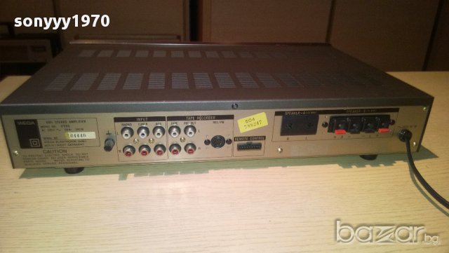 wega v550 hi-fi stereo amplifier-250watts-внос швеицария, снимка 4 - Ресийвъри, усилватели, смесителни пултове - 11270004