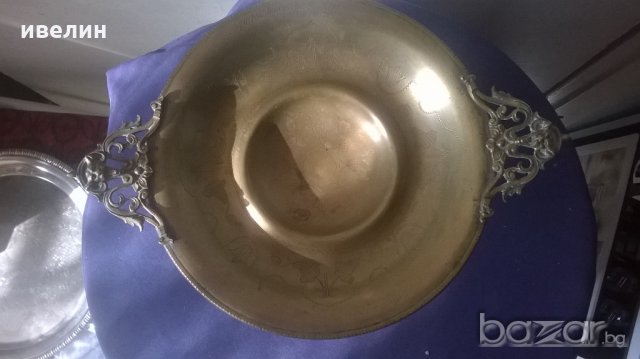 стара фруктиера,купа-арт деко, снимка 2 - Антикварни и старинни предмети - 20364613