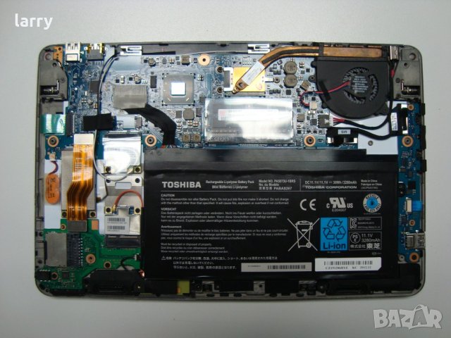 Лаптоп Toshiba Satellite U920T-108 на части, снимка 5 - Части за лаптопи - 22970505