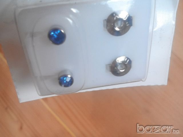 Ново!Обеци- стомана, снимка 3 - Бижутерийни комплекти - 20657055