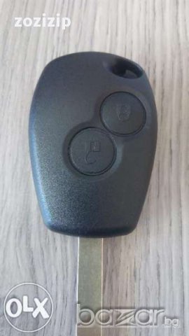 Кутийка ключ за Рено Клио Модус Меган дачия с 2 бутона 
