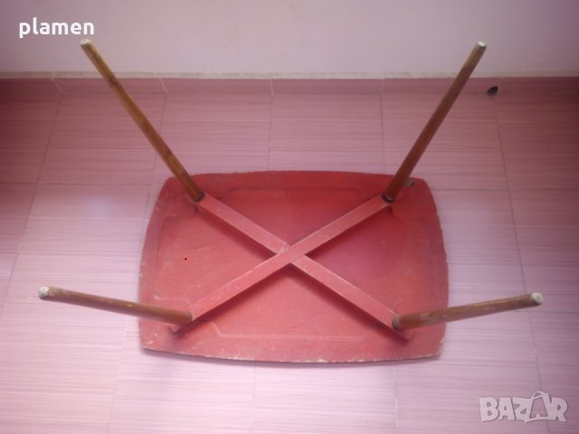 Стара рисувана маса, снимка 4 - Антикварни и старинни предмети - 25701917