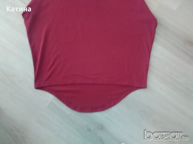 AX асиметрична туника/рокля в бордо, снимка 3 - Детски Блузи и туники - 21278729