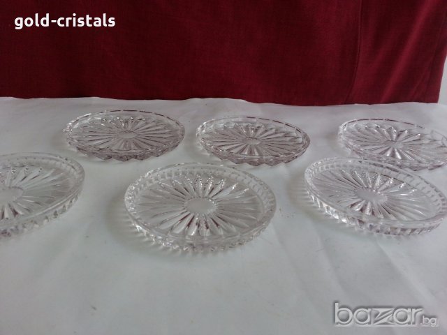 кристални чинийки , снимка 5 - Антикварни и старинни предмети - 19375942