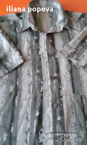 мъжки ризи с къс ракав, снимка 7 - Ризи - 12046188