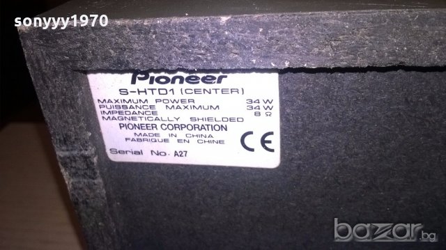 pioneer-център+2 колони-внос швеицария, снимка 16 - Тонколони - 19020222
